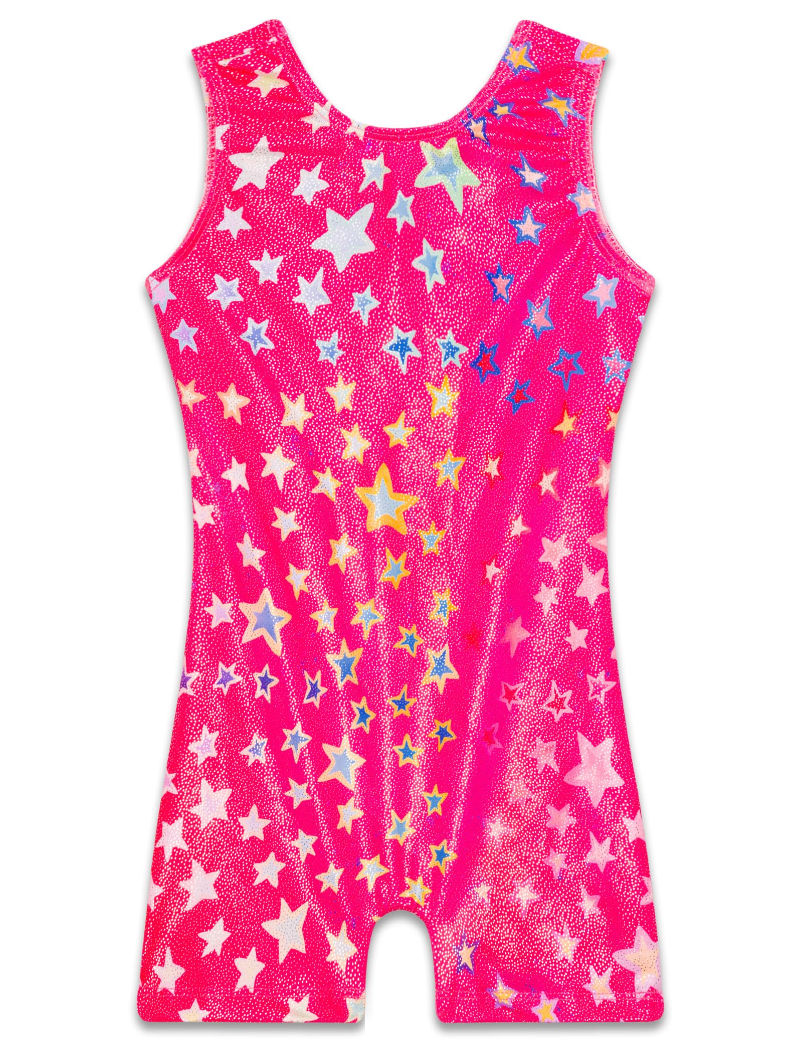 TENVDA Leotards for Girls Gymnastics One Piece Biketard（Multiple Colors）