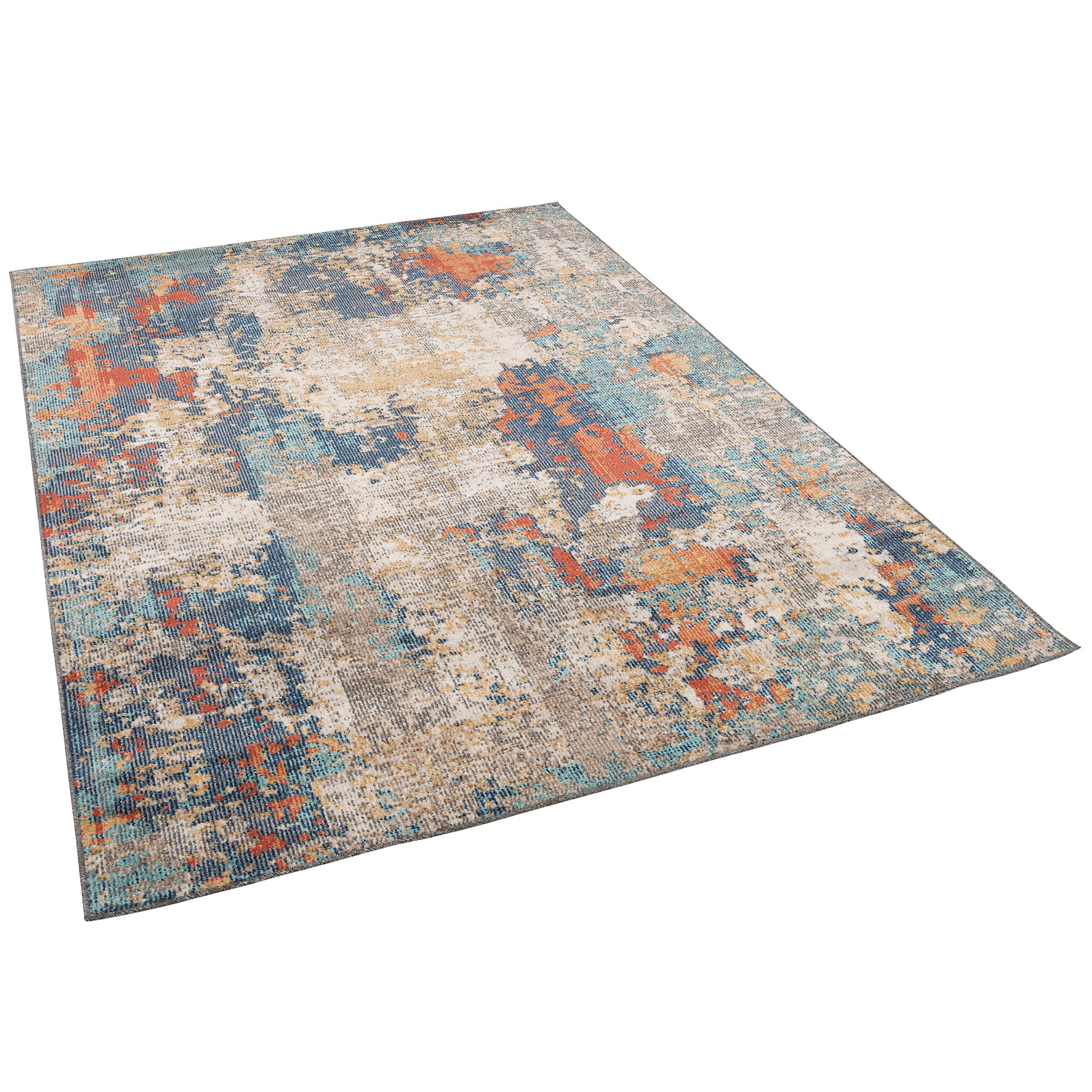 Pergamon Lagos - Tapis de Design d'intérieur/extérieur - Vintage Rouille - 5 Tailles