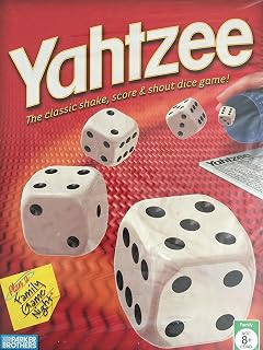 Yahtzee - Classic American Dice Game - Ages 8+