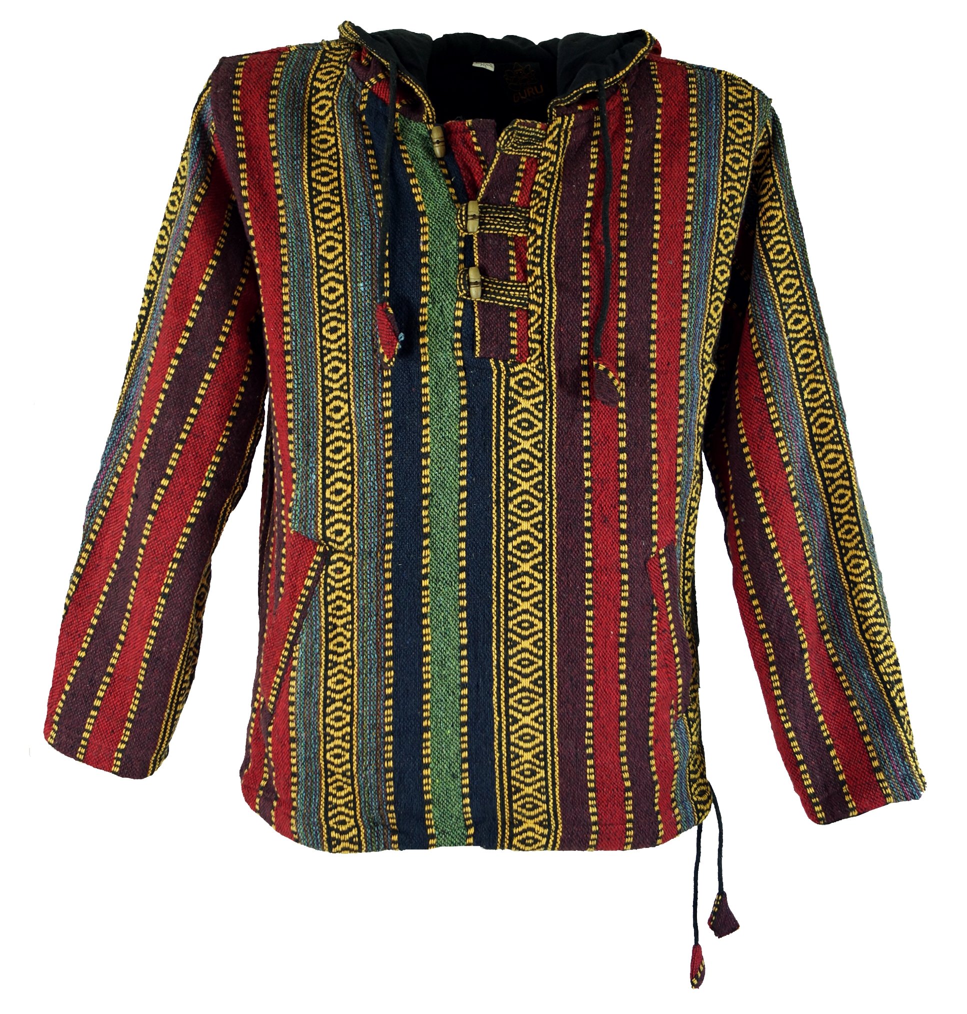 GURU-SHOP Goa Hoodie, Baja Hoody, Cotton, Hoodies and Goa Jackets