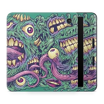 E-Reader Skin Compatible with Kobo Libra Colour 2024 - Eyes and Teeth - Premium 3M Vinyl Protective Wrap Decal Cover - Easy to Apply | Crafted in The USA by MightySkins