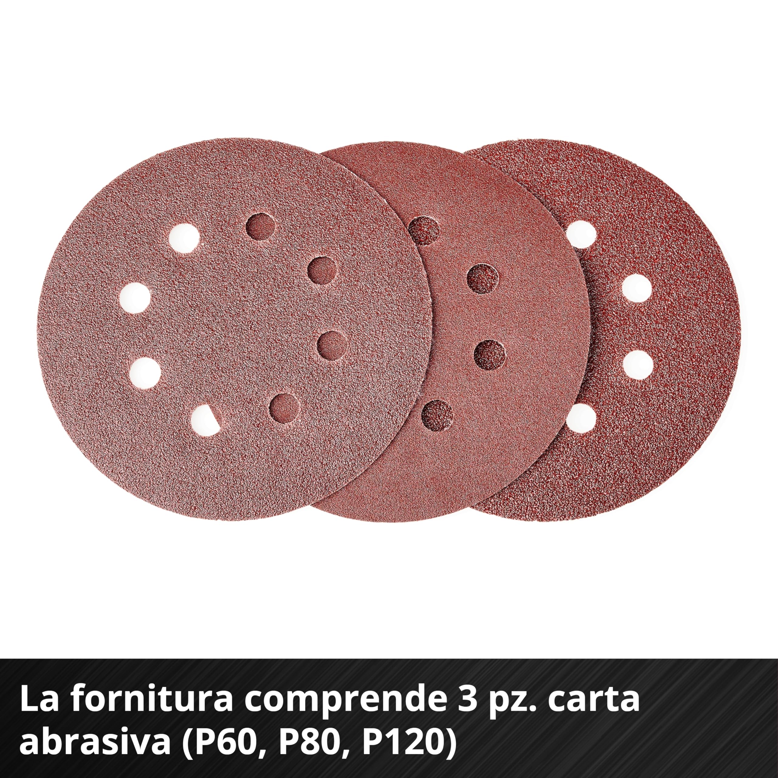 Levigatrice eccentrica Einhell Professional TP-RS 18/32 Li BL-Solo Power X-Change (18 V, Brushless, circuito oscillante da 3,2 mm, disco abrasivo da 125 mm, inclusa carta abrasiva, batteria esclusa)