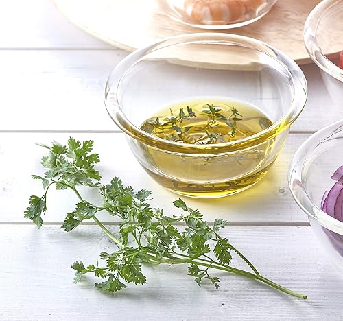 Miniatura 8 de Hario 20741801 Heat Resistant Glass Bowl Set of 3 (Includes 1 Salad Bowl), Transparent