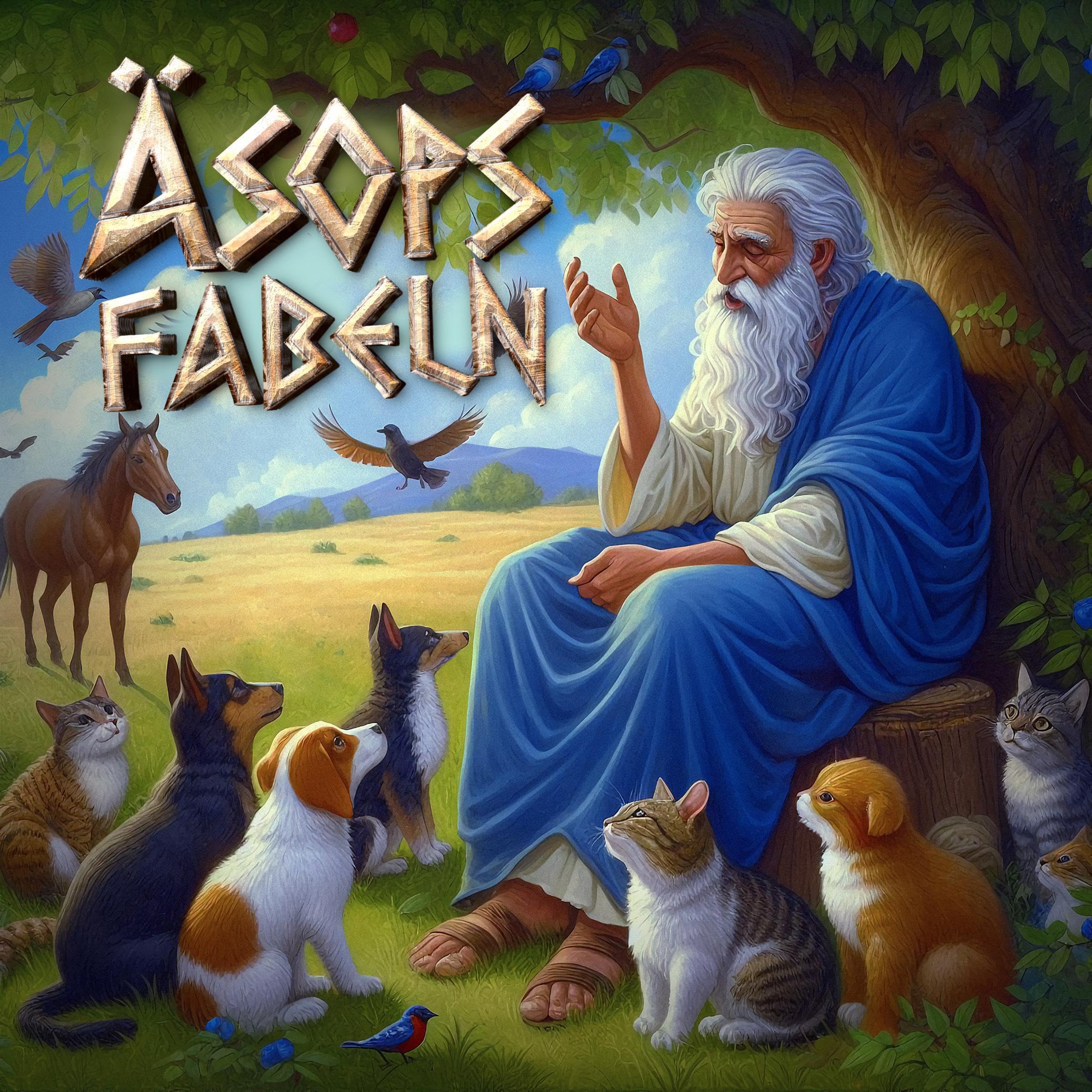 Cover art for Äsops Fabeln