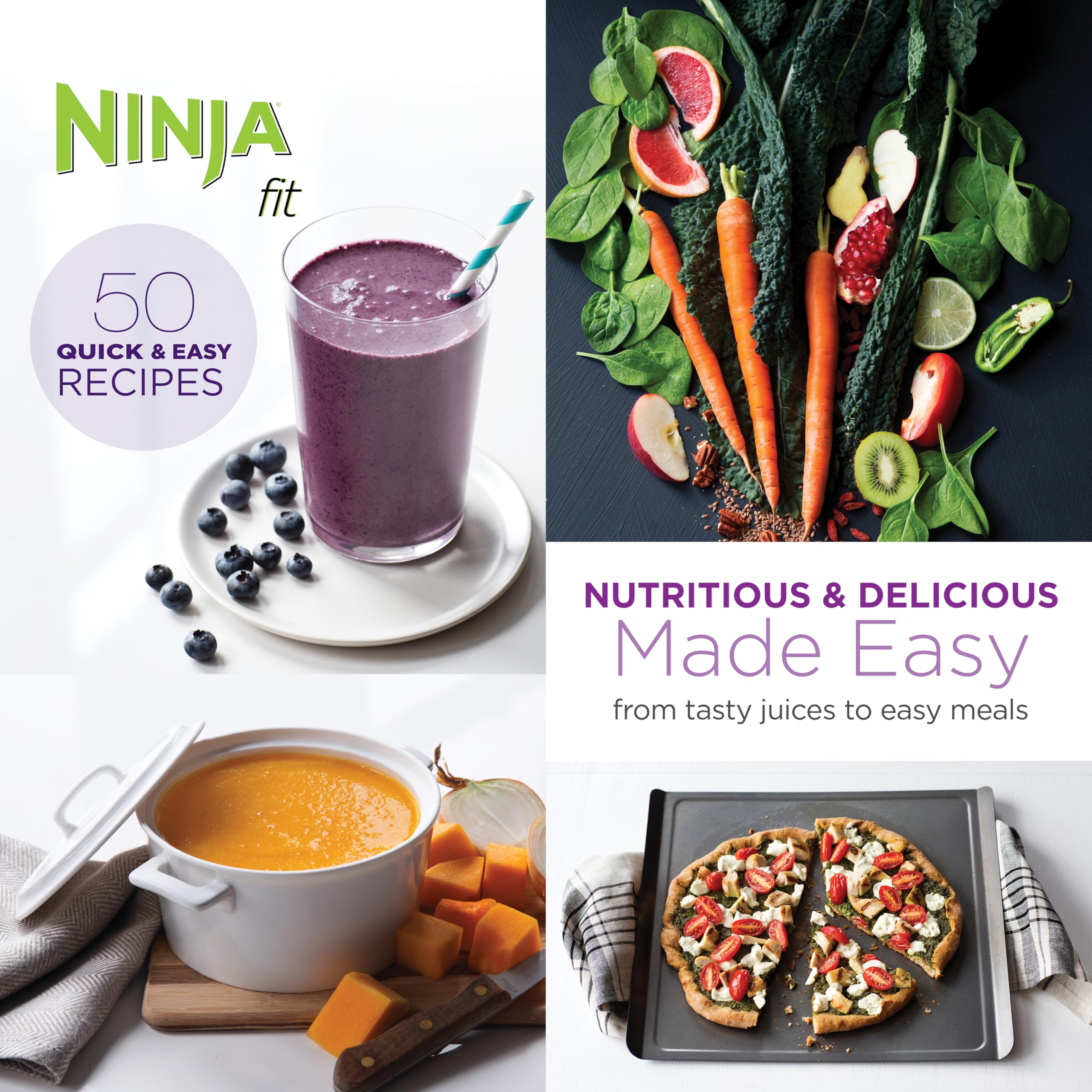 Ninja BN301 Nutri-Blender Plus Compact Personal Blender, 900-Peak-Watt Motor, Frozen Drinks, Smoothies, Sauces & More, (3) 20 oz. To-Go Cups, (2) Spout-Lids (1) Storage-Lid, Dishwasher Safe, Silver: 700 Watts (Pack of 2) Push to blend