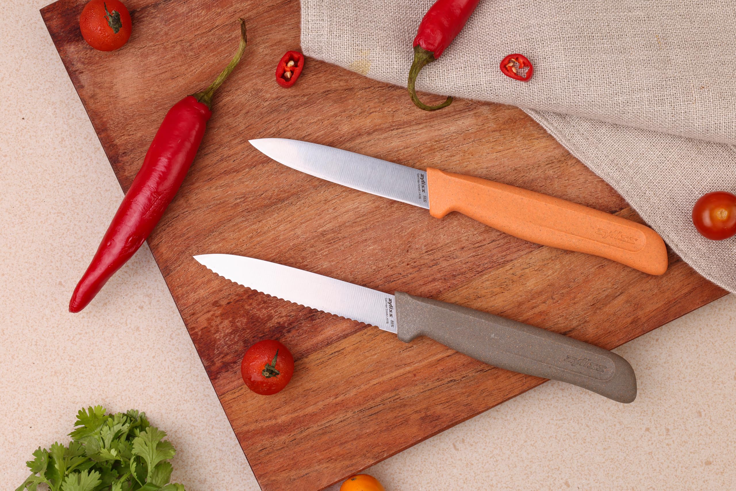 Amazon.com: Zyliss 2-Piece Kitchen Knife Set - Stainless Steel