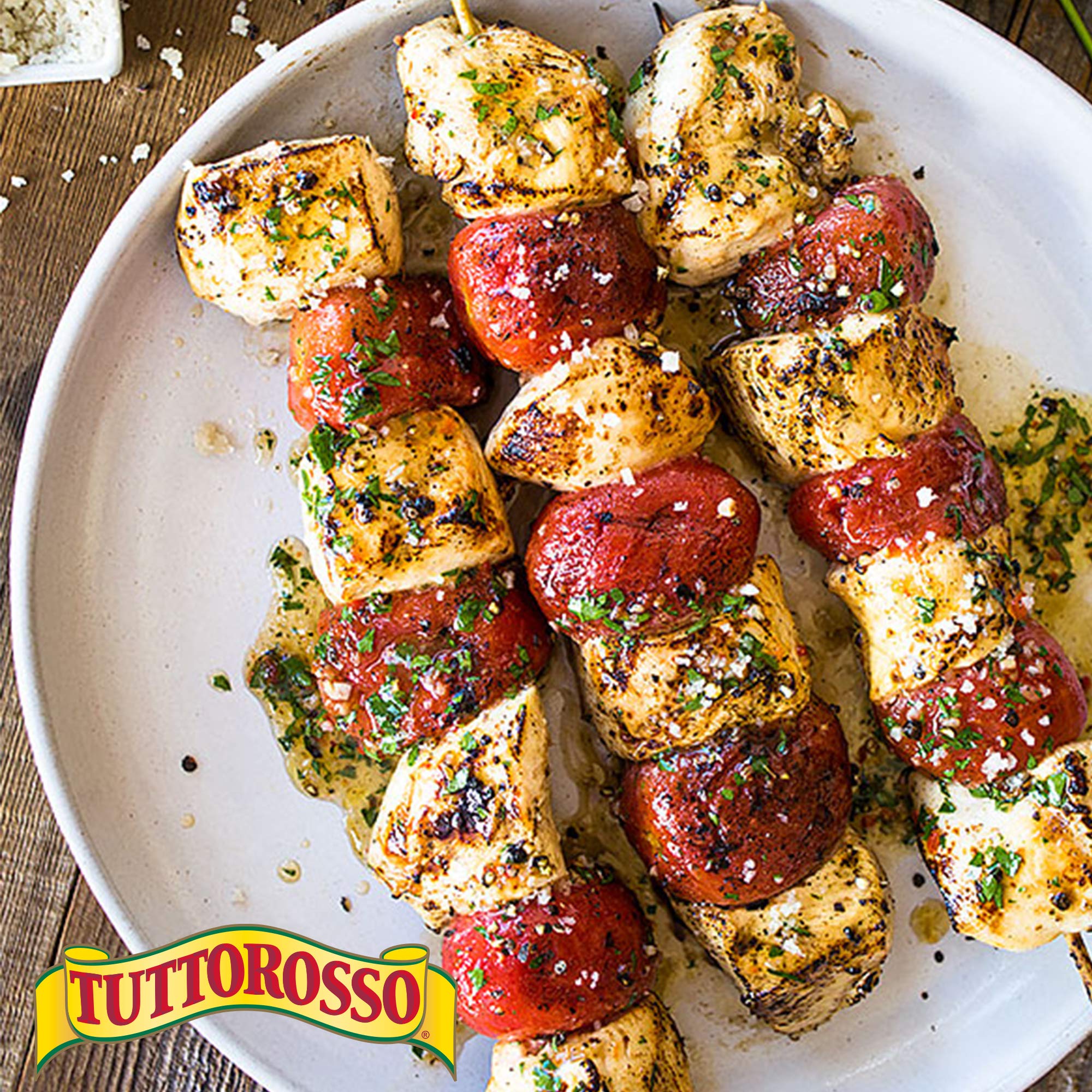 Tuttorosso No Salt Added Peeled Plum Canned Tomatoes, 28oz Cans (Pack of 2)