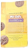 Vista 32 de Mi-Del Galletas de chocolate crujientes, con certificación sin OMG, 0.00 oz de grasa trans, galletas saludables (paquete de 8)