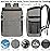 Camping Cooler Backpack 30 Cans, Soft Backpack Coolers Insulated Leak Proof Travel Cooler Bag Waterproof Lunch Picnic Beach Work Trip Thermal Bag Drink Beverage Beer Bag Cooler Grey