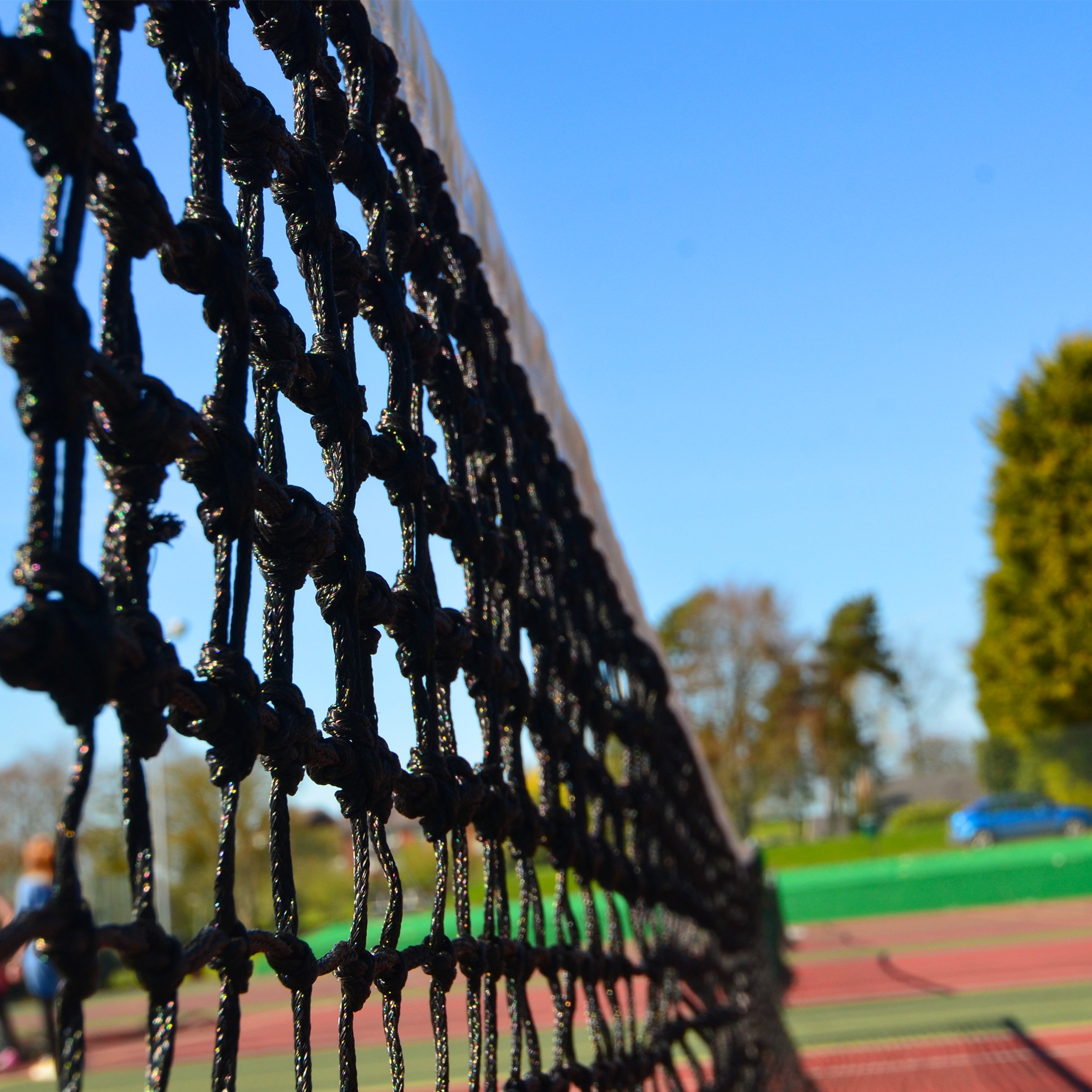 Filet De Tennis Professionnel 12,7m - Polypropylène, Double Maille, UV Résistant