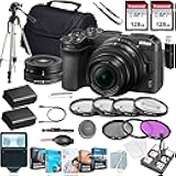 Nikon Z30 Mirrorless Camera with Nikon NIKKOR Z DX 16-50mm f/3.5-6.3 VR Lens+Case+Lens Filters+Commander Starter Kit+Case+2x128 GIG Memory+Flash+Tripod(27PC) Bundle (Renewed)
