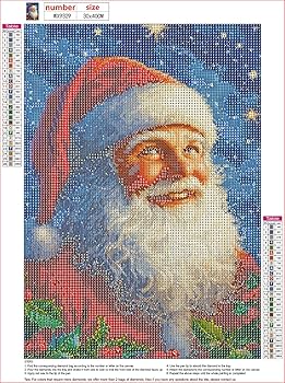 Amazon.com: MXJSUA 5D Santa Claus Diamond Painting Kits for