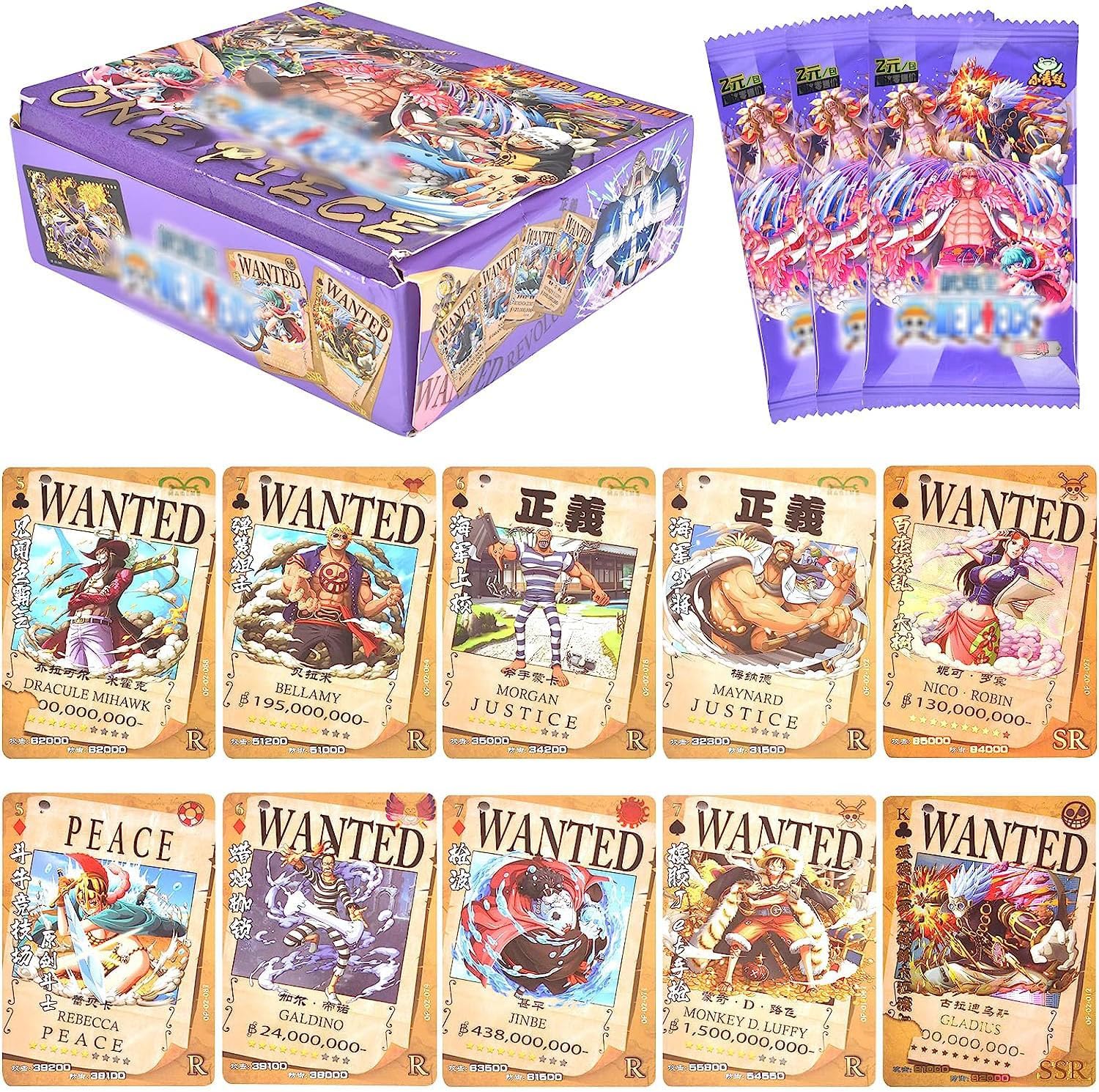 Funmo Anime Trading Cards, Cartoon Card, Anime Trading Cards Box for