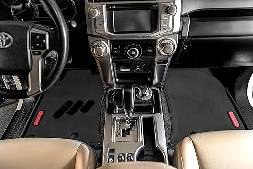 Miniatura 6 de BaseLayer Alfombrillas delanteras para Toyota 4Runner (2013-2024) y Lexus GX 460 (2014-2023)  Tapetes impermeables de ajuste personalizado, tapetes