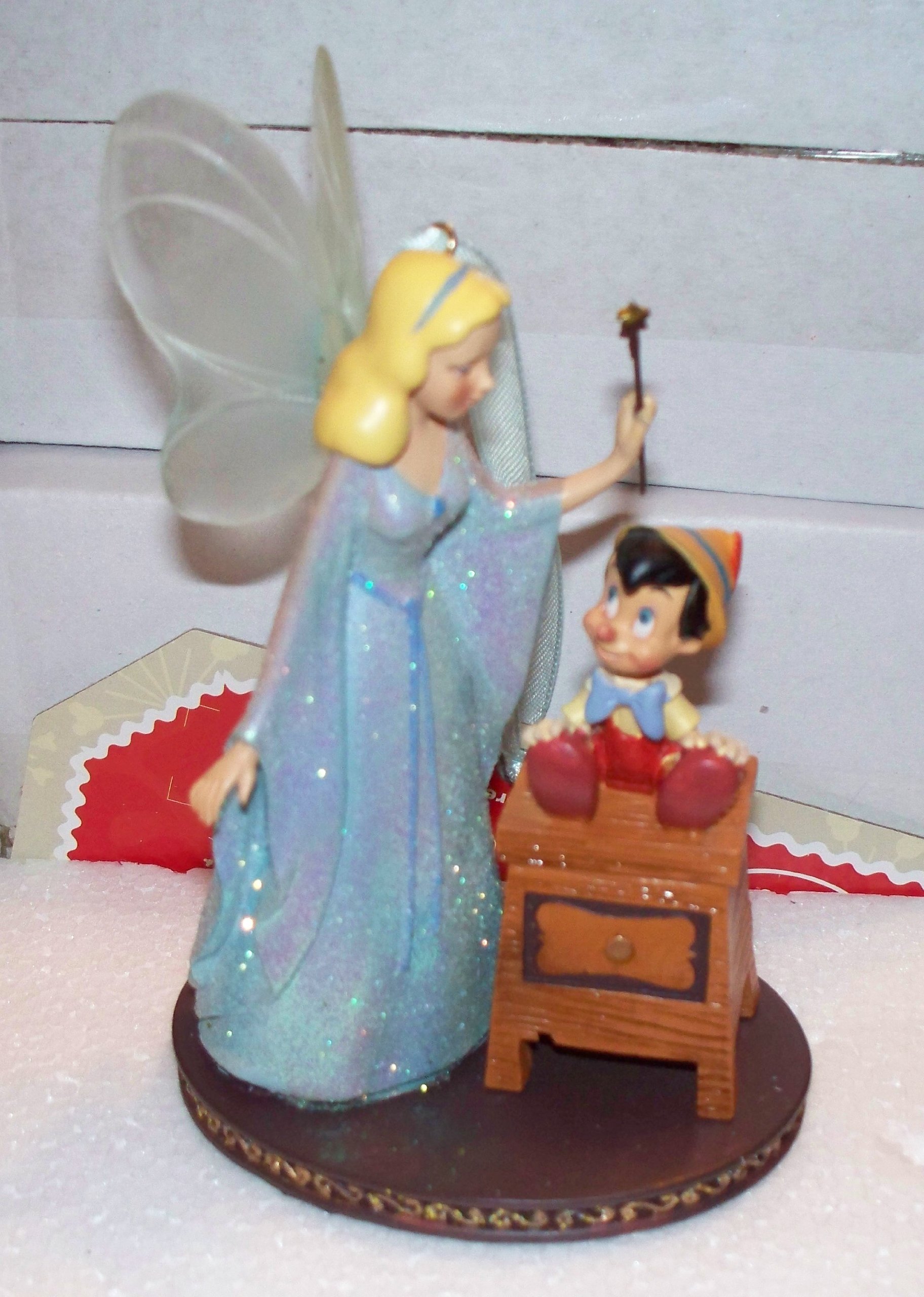 Poupée chiffon Fée Bleue Pinocchio Disney Store peluche 53 cm