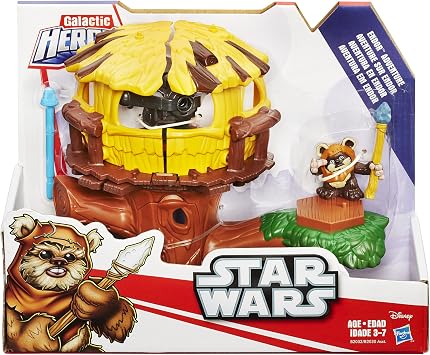 Star Wars Galactic Heroes Endor Adventure with Wicket Action Figure