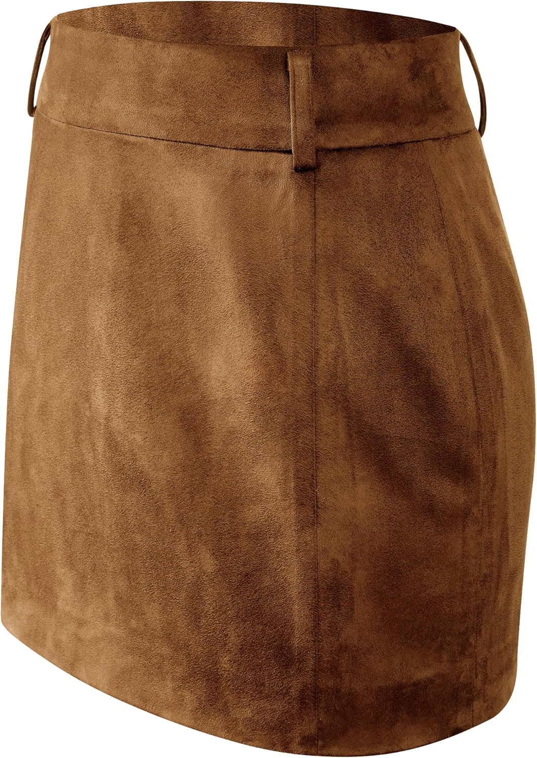 JW PEI Women's Grace Faux Suede Crop Top and Mini Skirt Set - Image 5