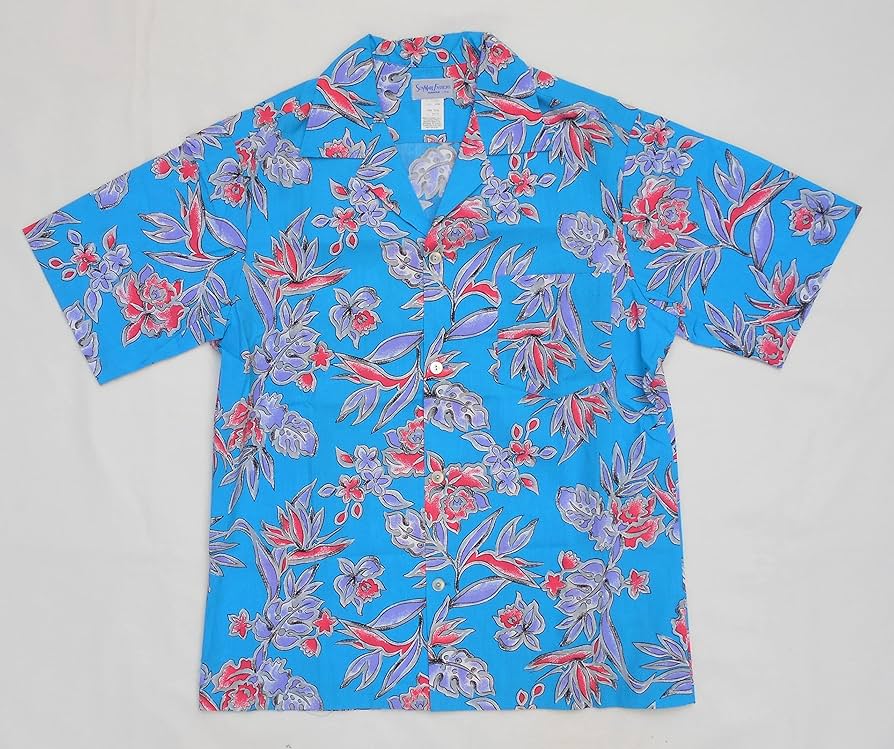 古着 ビンテージ ハワイアン ハンドメイド アロハ スカート 美品 希少 ビンテージ80's90's○Club Priv'eレディースオープンカラー