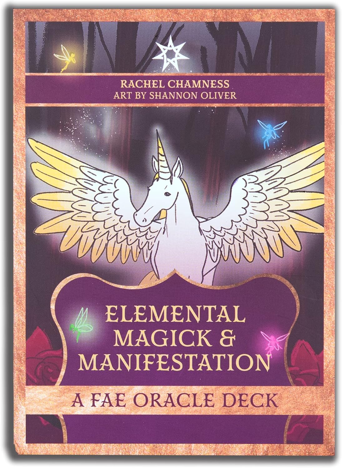 Elemental Magick & Manifestation: a FAE Oracle Deck, 44-Card Deck and Guide Book.
