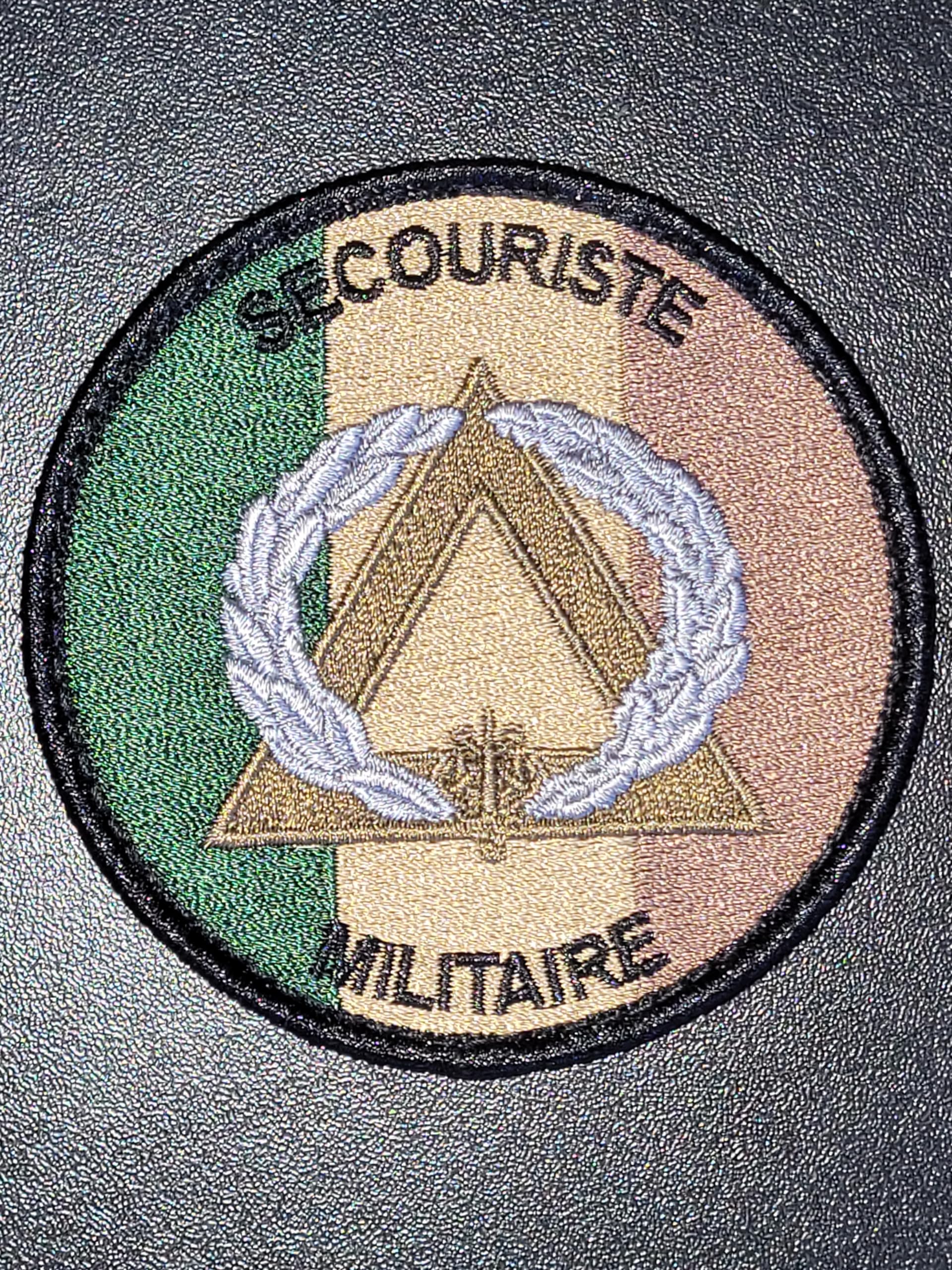PATCH NATIONAL VINTAGE BLEU & OR FUSIL ASSOCIATION MEMBRE