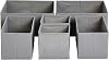 Amazon Basics clothes drawer organisers, set of 6