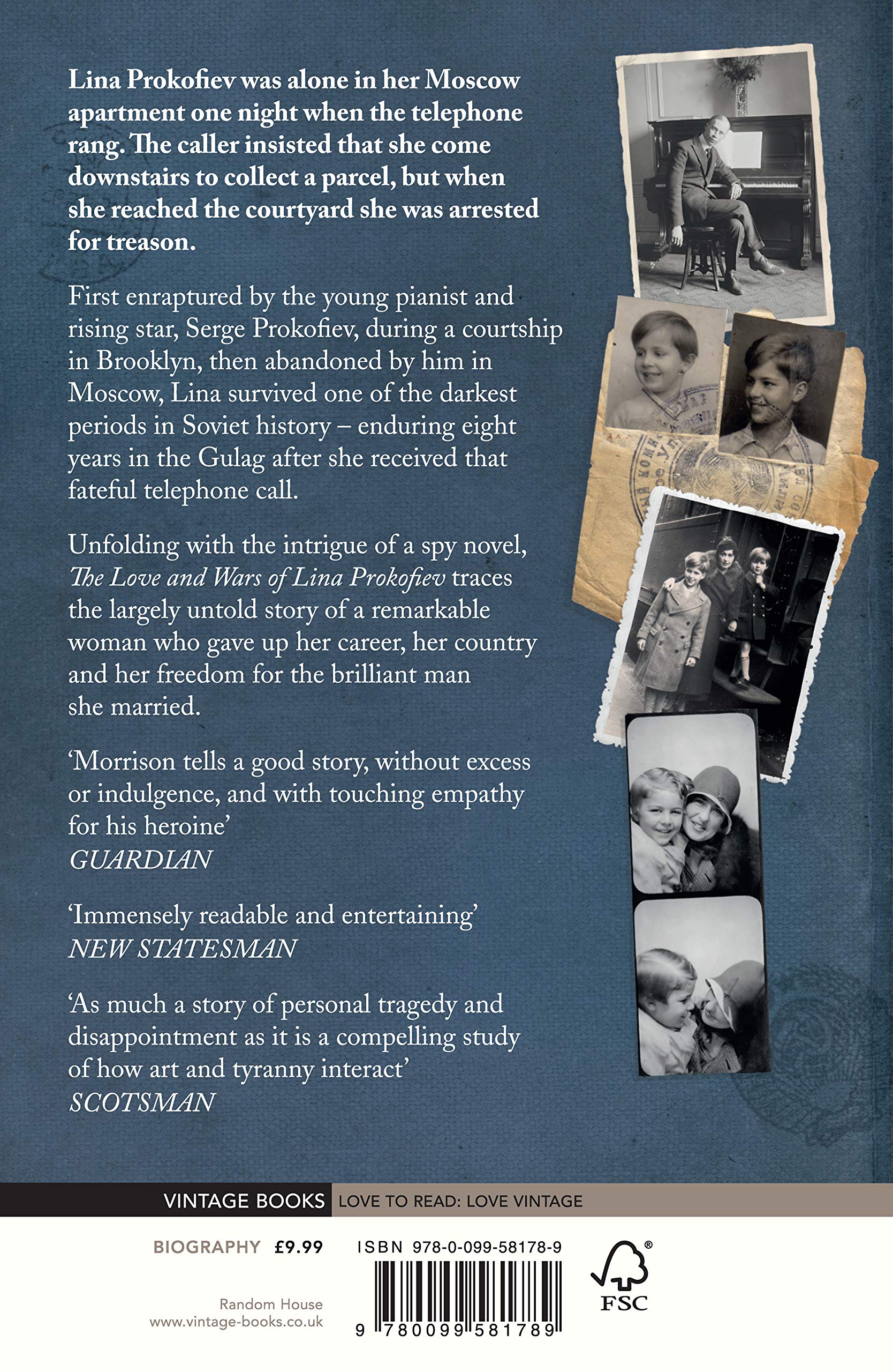The Love and Wars of Lina Prokofiev: The Story of Lina and Serge Prokofiev