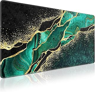 Qomolama Gaming Mouse Pad,35.4x15.7in Large Mouse Pad,Mouse Pads for Desk,Non-Slip Desk Pad,Easy to Clean Keyboard Pad/Mat,Waterproof Desk Mat, Mousepad for Home Office Work Game