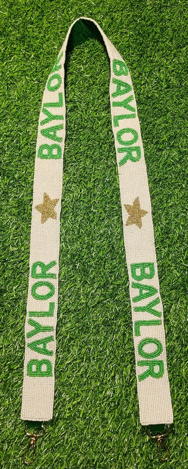 Handmade Baylor Beaded Purse Strap – 47" Long, 1.5" Wide