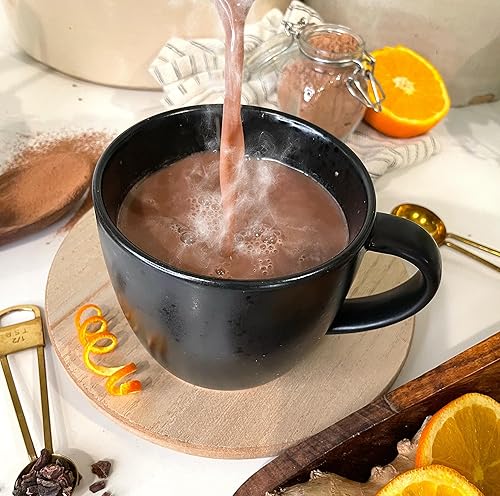 Miniatura 3 de Lunation Hormona Chocolate caliente  Cacao orgánico en polvo y adaptógenos de apoyo  Ingredientes de sincronización de ciclo femenino  hongo moringa