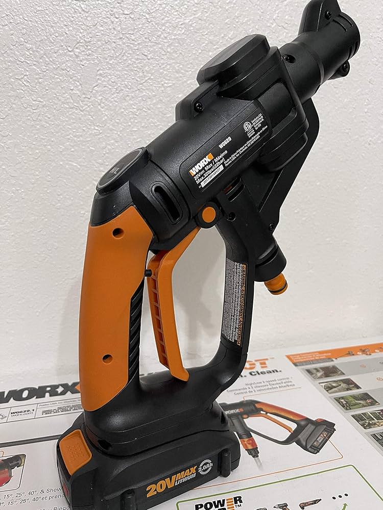 Amazon.com : WORX WG625 20V Power Share Hydroshot Portable