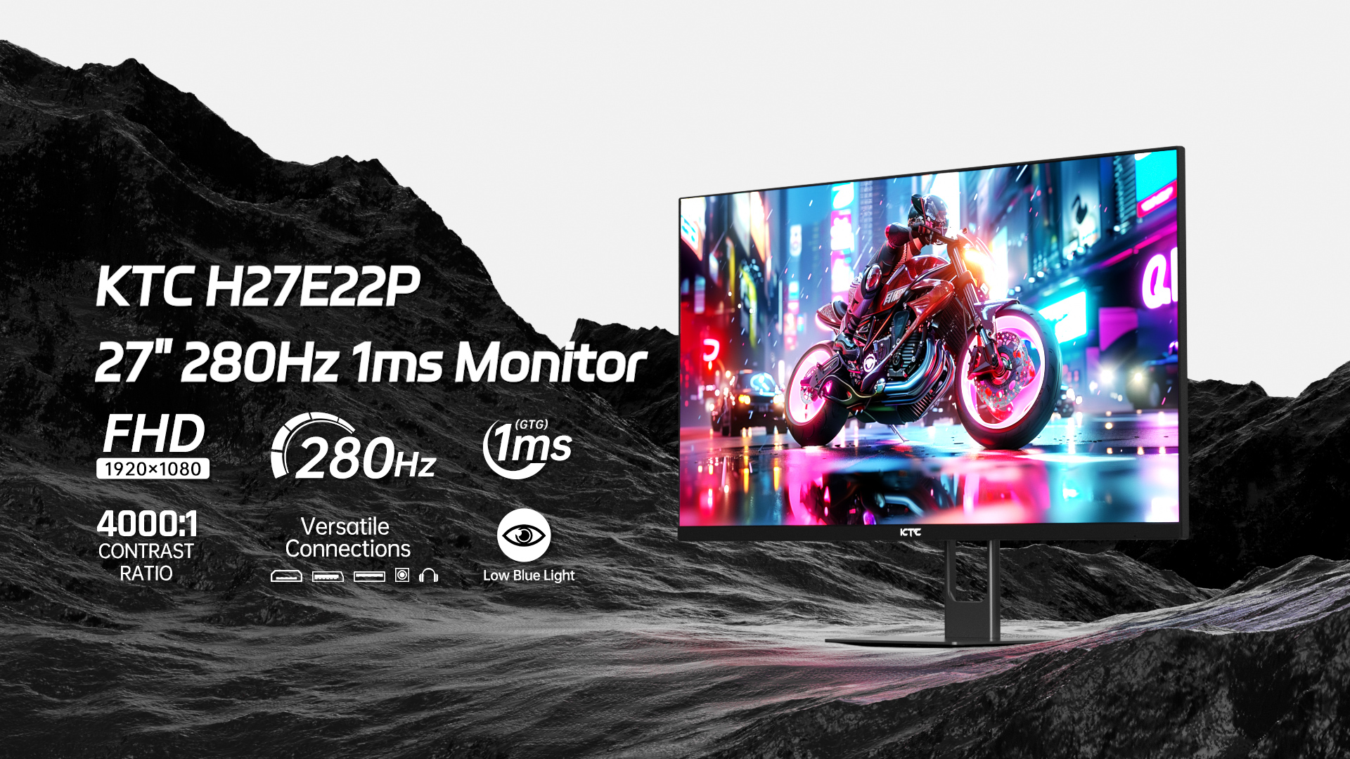 KTC ゲーミングモニター H27E22P 280Hz Amazon.com: KTC 27 Inch 280Hz Gaming Monitor, FHD 1080P