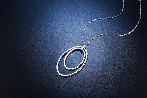 Miniatura 4 de Collar con colgante de plata esterlina S925 para mujer, Plata de ley S925