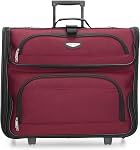 Travelers Choice Travel Select Sac à bagages Amsterdam Business Rolling Garment Bag, une taille (Rouge)