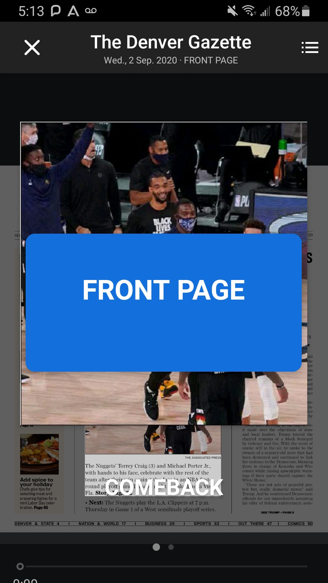 The Denver Gazette (eEdition) - App on Amazon Appstore