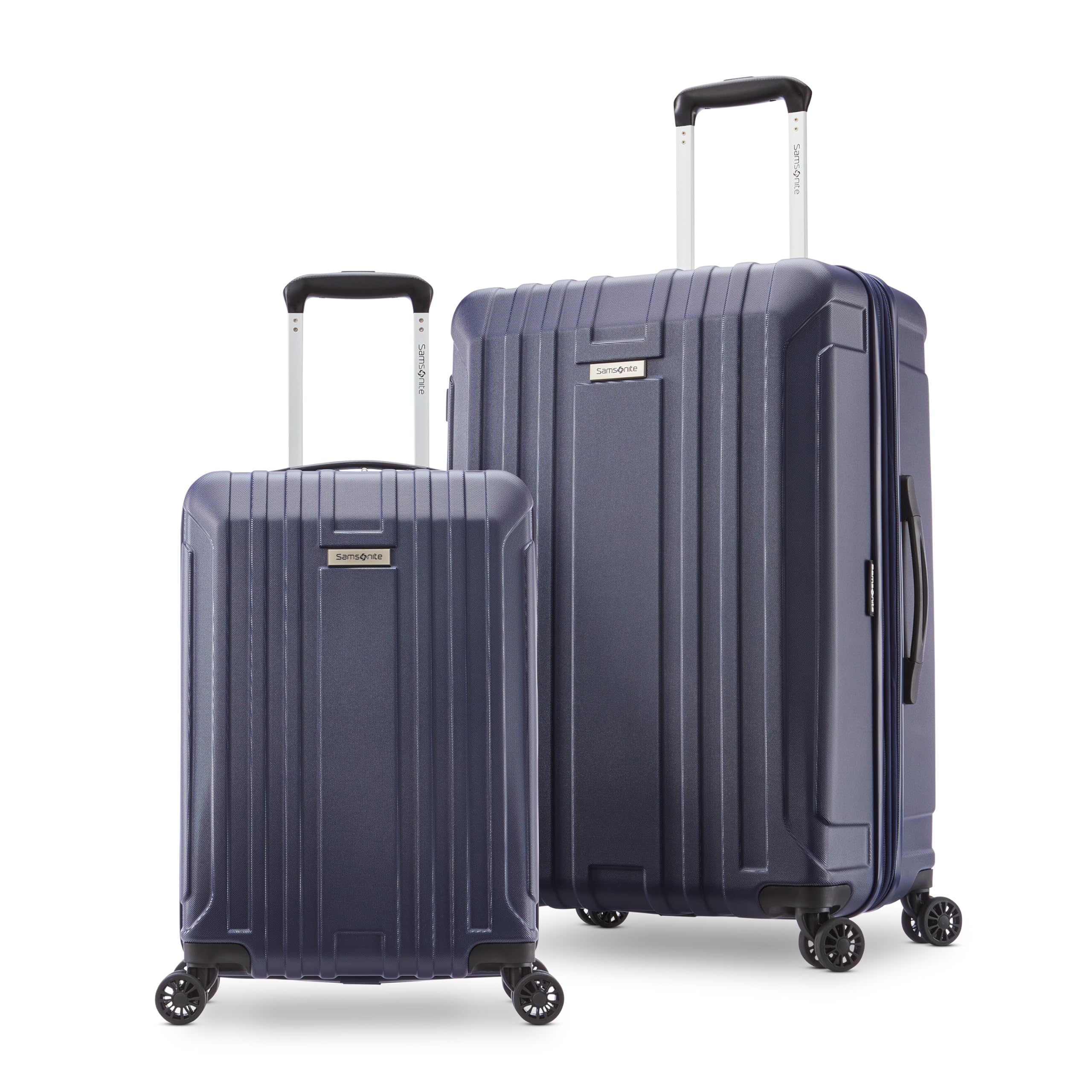 Samsonite Hardside Spinner Wheel Luggage, Midnight Navy, 2-Piece Set