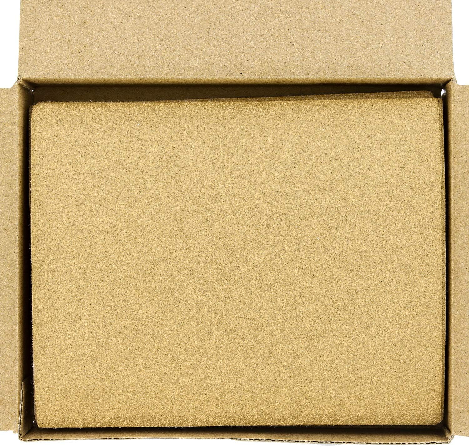 Dura-Gold Premium 1/4 Sheet Gold Sandpaper Sheets, 120 Grit (Box of 25) - 4.5" x 5.5" Size Hook & Loop Backing, Wood Furniture Woodworking, Auto Paint - for Palm Sanders, Clip-On, Hand Sanding Blocks - - 