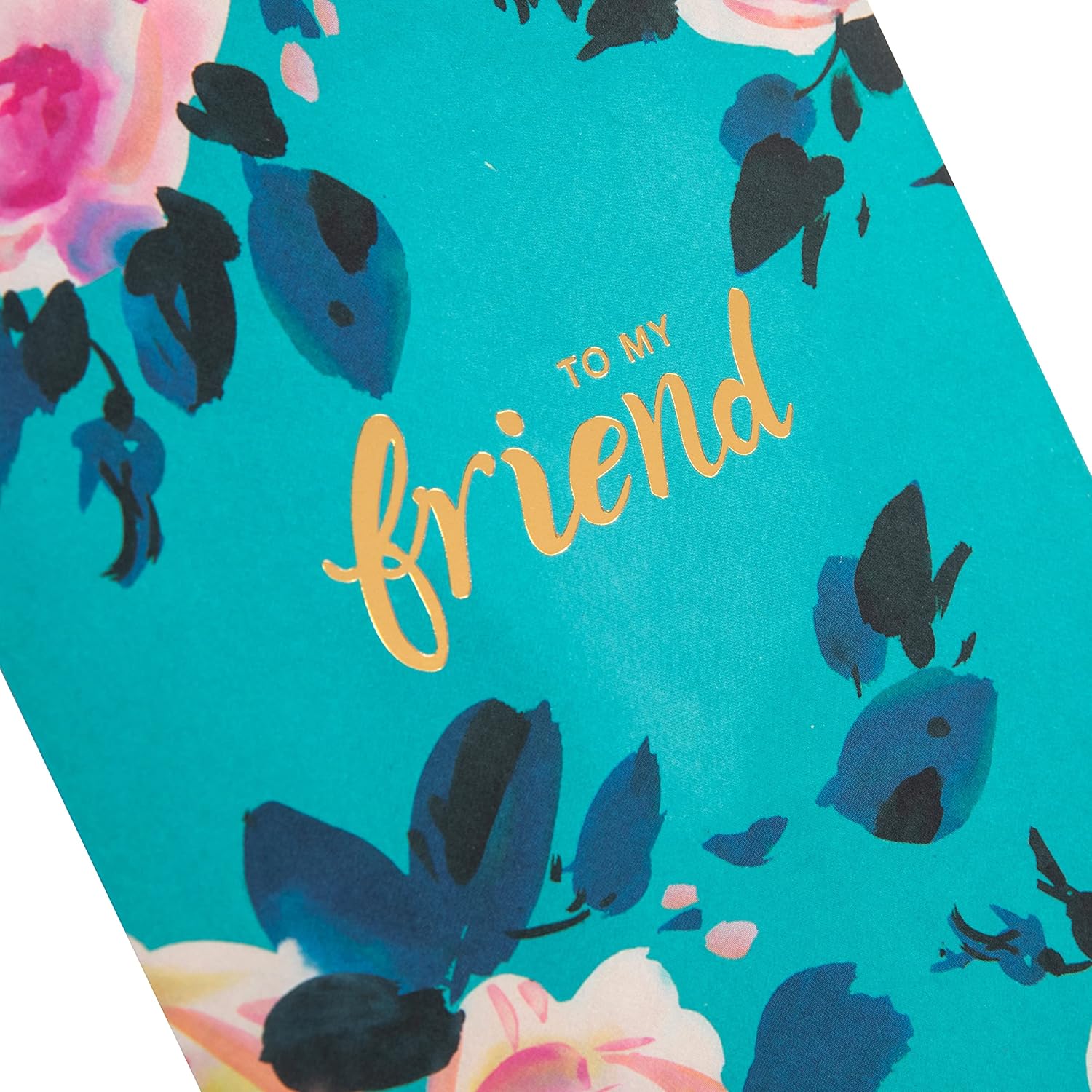 Hallmark Birthday Card for Friend - Elegant Floral 'Good Mail' Design