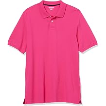 Amazon Essentials Mens Regular-Fit Cotton Pique Polo Shirt