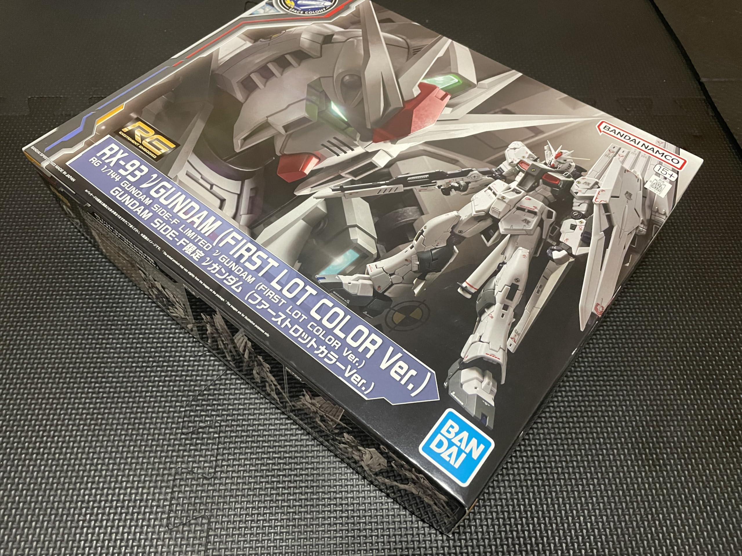 Amazon.co.jp: RG 1/144 SIDE-F限定 ν ファーストロットカラーVer SIDE 