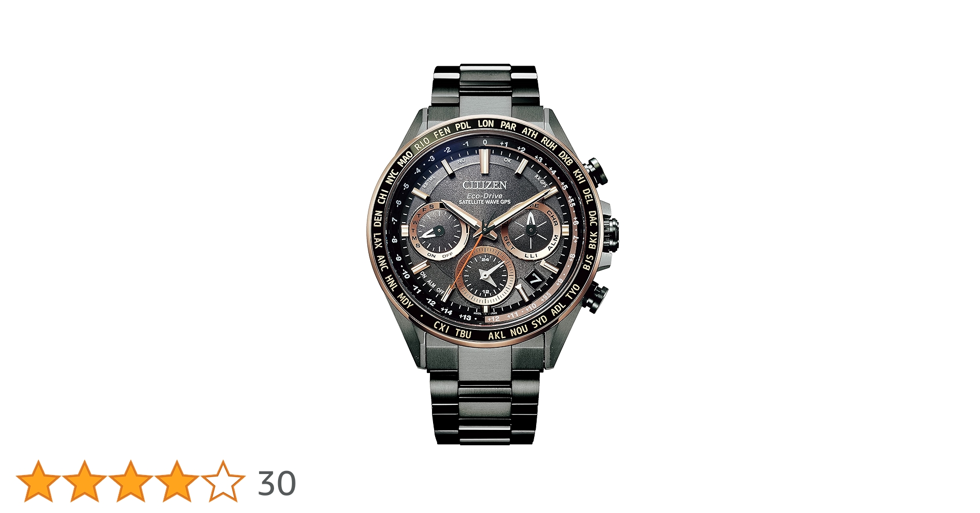 Amazon.co.jp: [CITIZEN] 腕時計 アテッサ ATTESA GPS衛星 エコ