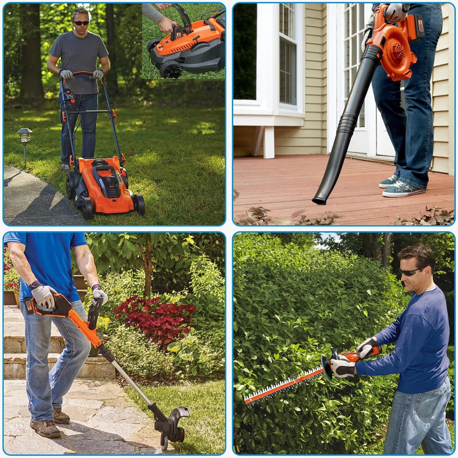 2.0Ah Lithium Battery Replacement for Black+Decker 40V Lithium Battery, Compatible with 36V and 40V MAX Power Tools, Lithium Ion Technology(LBX2040) - Image 6