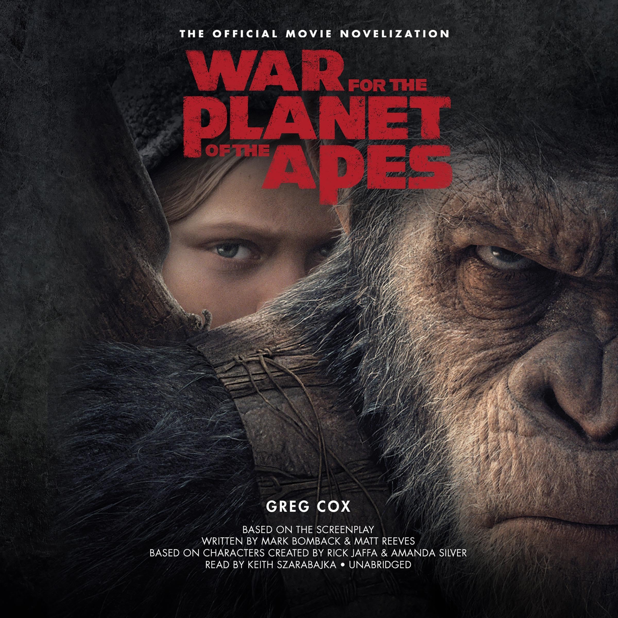 Cover art for War for the Planet of the Apes
