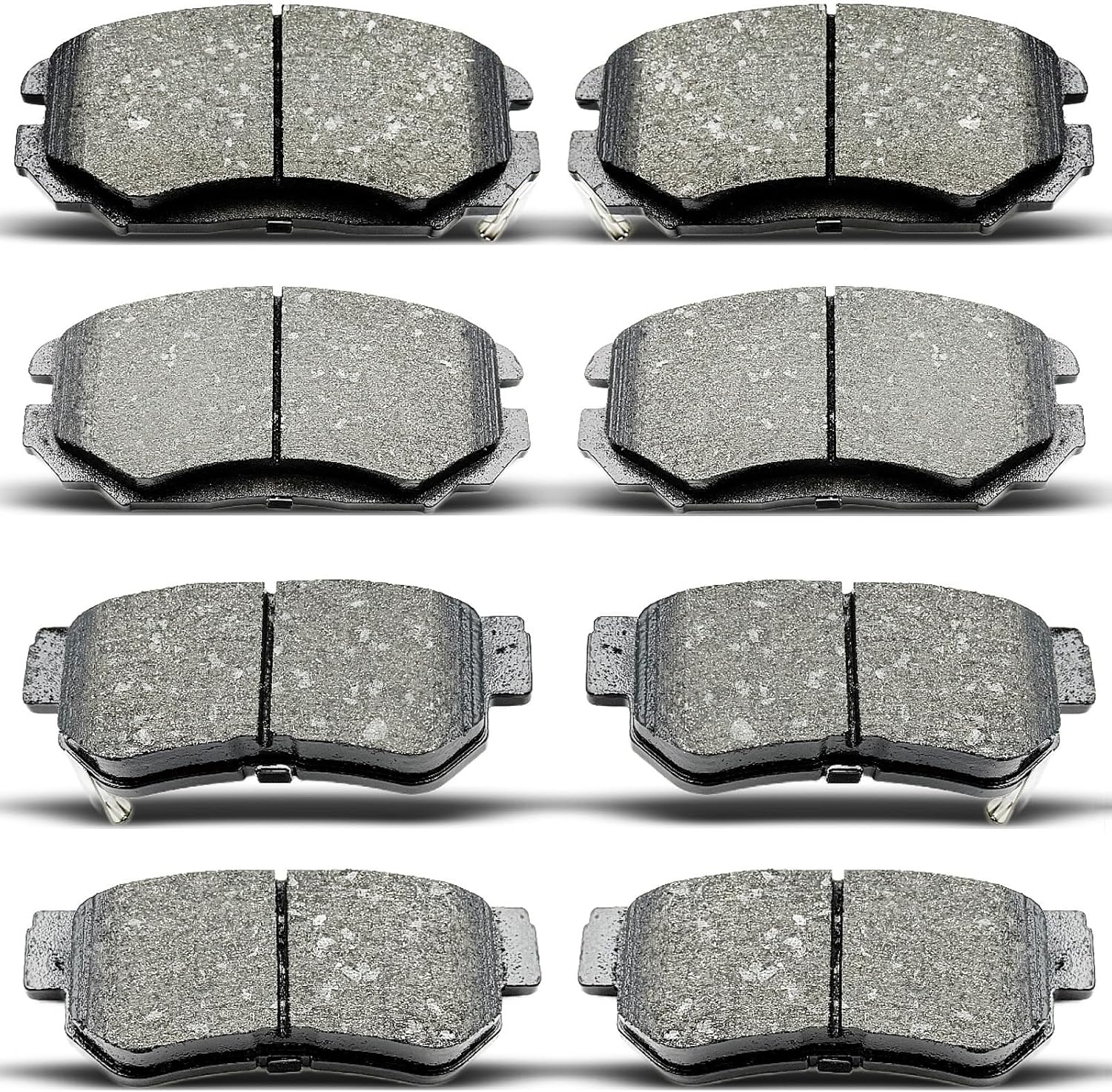 D813 D1125 8pcs Front Rear Ceramic Brake Pads Sets Fit For 2006 2007 2008 2009 For Hyundai Azera, 2006 2007 2008 For Sonata