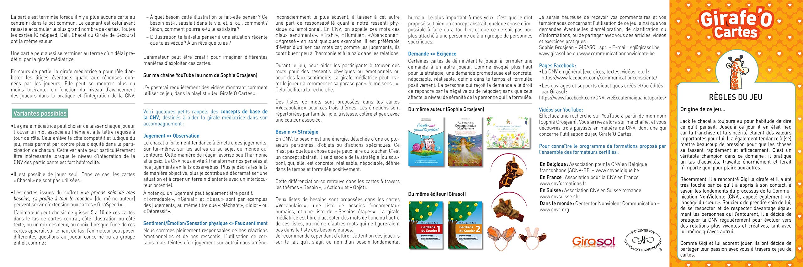 Girafe'O Cartes