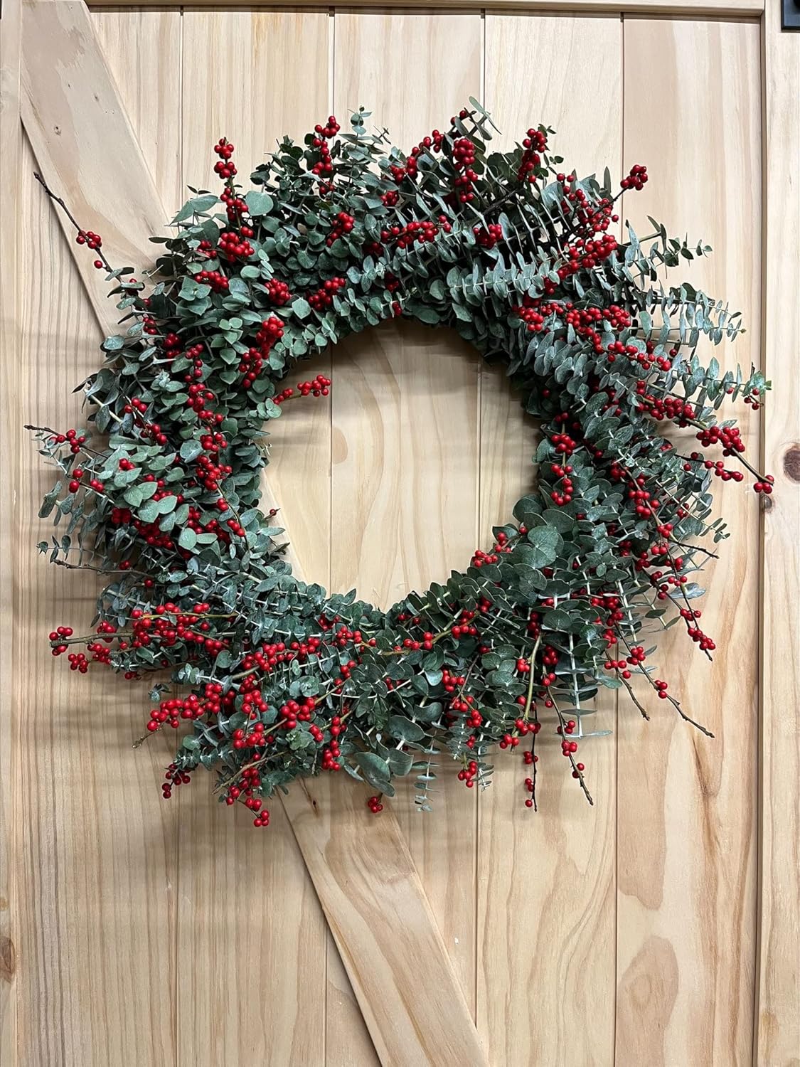 24" Santa Baby Wreath Home & Kitchen