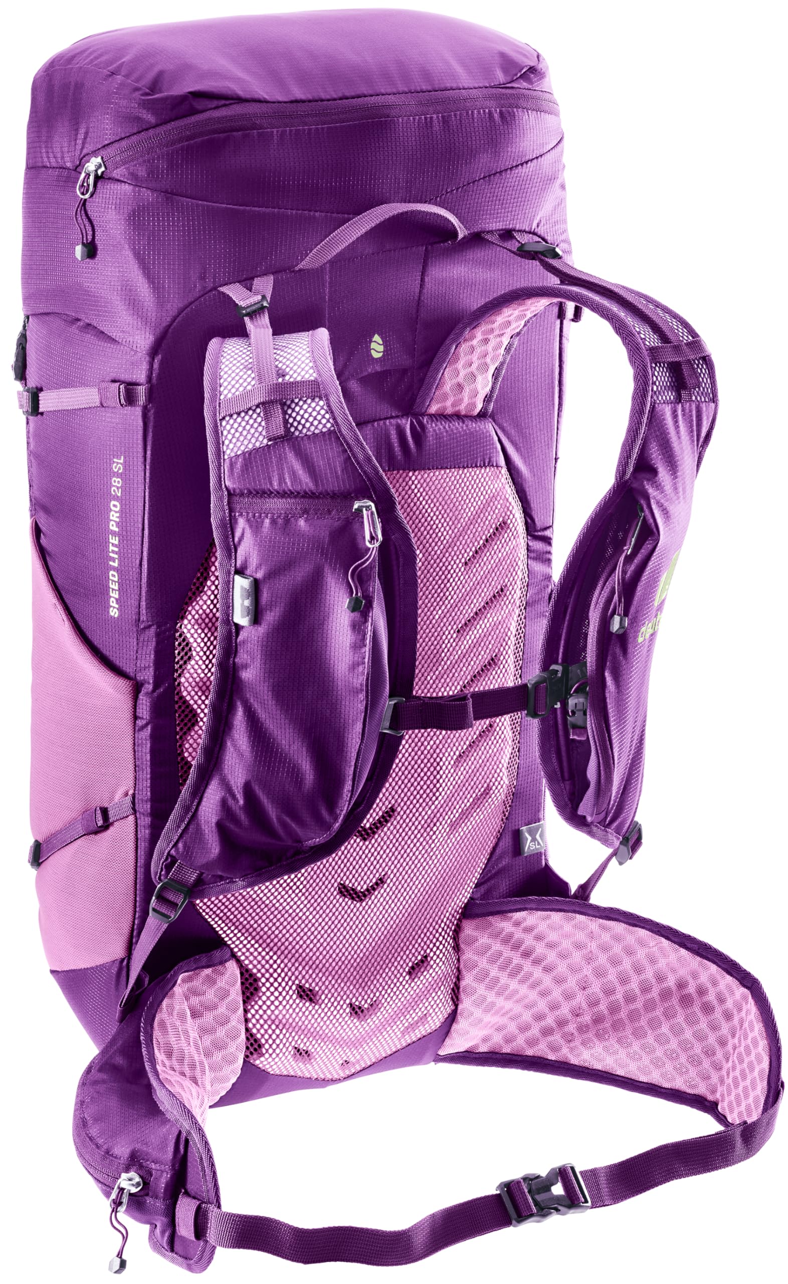 Deuter Speed Lite Pro 28 Sl Damski plecak trekkingowy (1 sztuk), Lotus-mystic, 28 L, Minimalistyczny