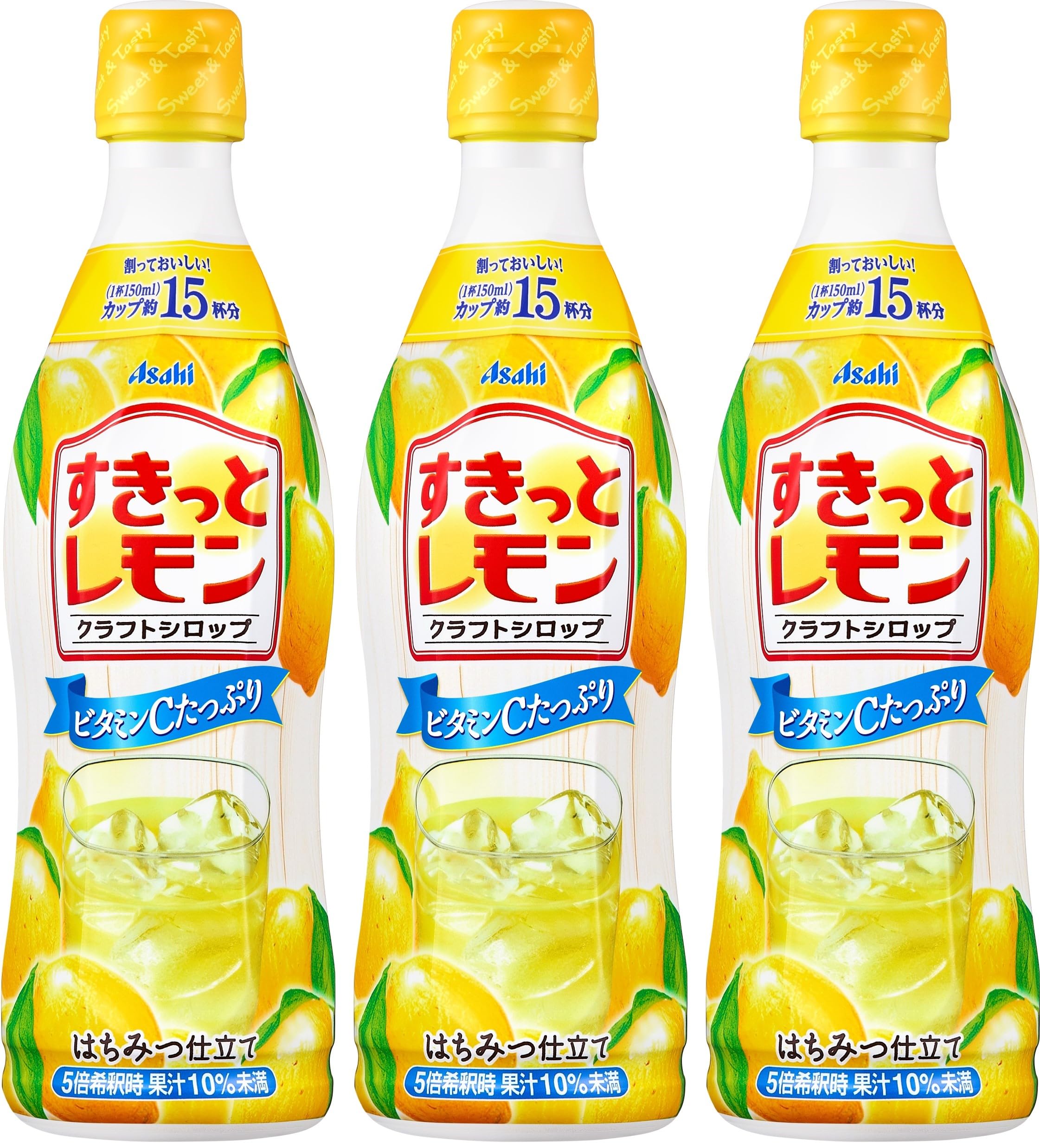 Amazon.co.jp: クラフトシロップすきっとレモン（希釈用）プラスチック