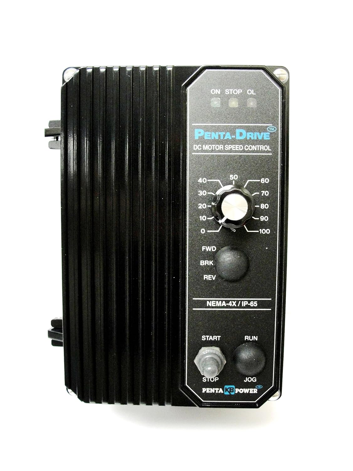 KB Electronics • KBRC-240D Black • Part No. 8840 • NEMA 4X, IP65 DC Drive Regen Reversing • Rating: 1 HP, 11 Amps @ 115 • 2 HP, 11 Amps @230 VAC