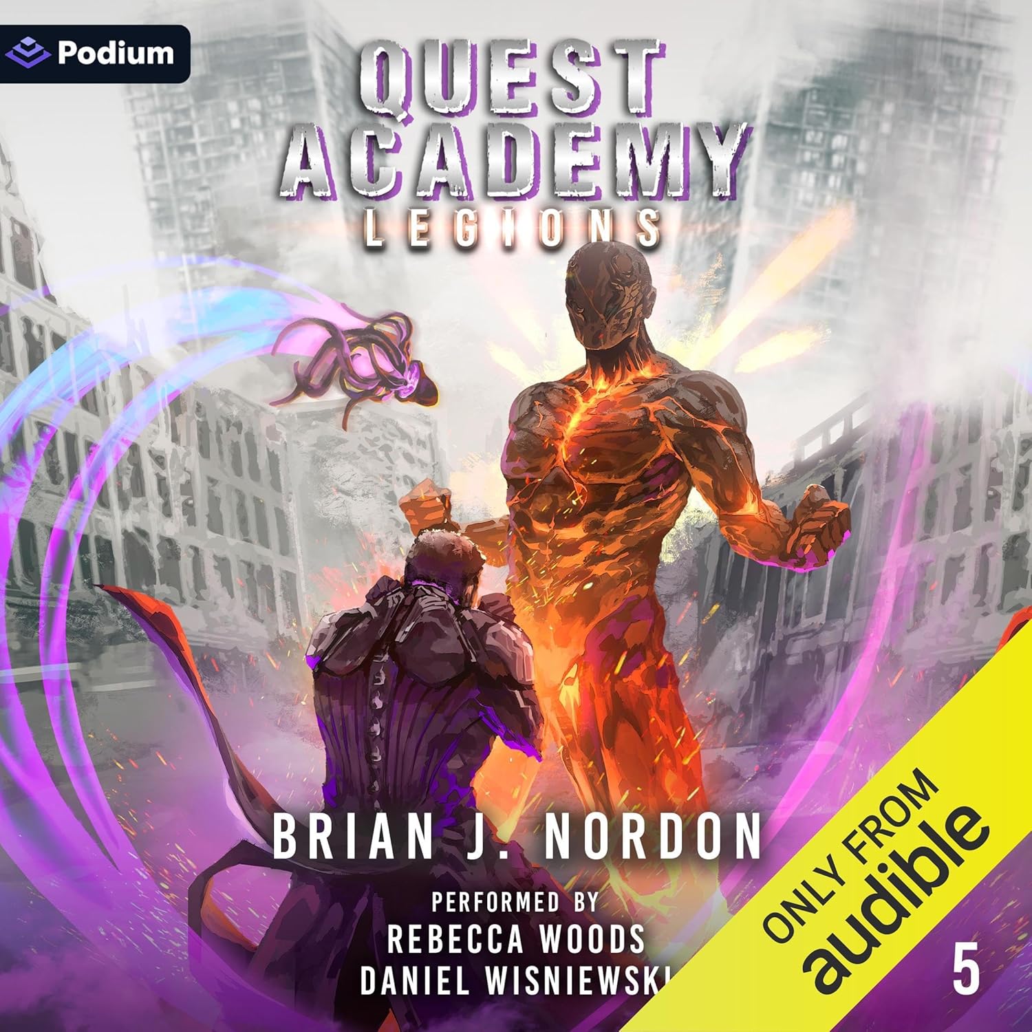 Brian J. Nordon Quest Academy, Book 5 - Legions