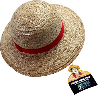 ABYSTYLE Officially Licensed One Piece Monkey D Luffy Straw Hat Performance Animation Pirate Hat Anime Cosplay Accessories Merch Gift